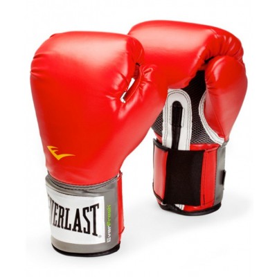 Перчатки боксёрские EVERLAST PU Pro Style Anti-MB Youth 2108YU 8 унций Красный